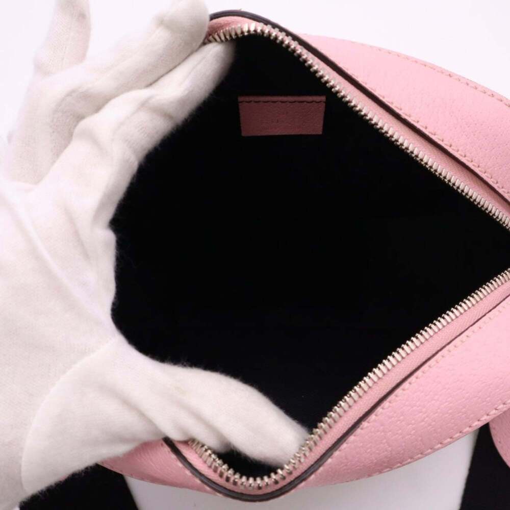 GUCCI Pink Leather Shoulder Bag - Picture 9 of 12